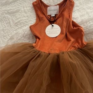 PLUM NEW with tags size 8 one piece Velvet tutu dress snap bottom